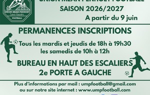 INSCRIPTION SAISON 2026-2027