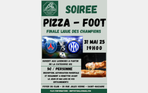 Soirée Club Finale "Ligue des Champions"
