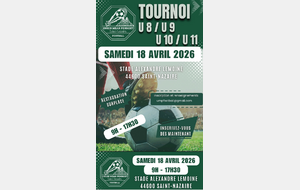 Tournoi U8-U9 et U10-U11 organisé par UMP FOOTBALL