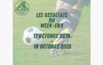 Résultats du Week-end