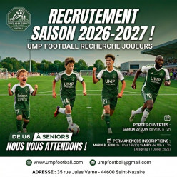 Recrutement saison 2026-2027